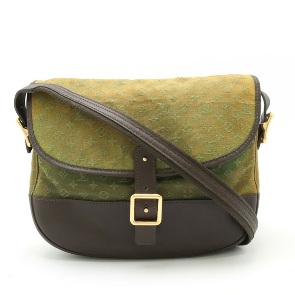 Louis Vuitton Moss Bag Blanger Khaki Green Monogram Shoulder - Picture 1 of 8